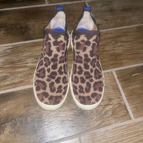 Rothy's Shoes - Rothy's The Chelsea Leopard Wildcat Knit Hi Top Sneakers Boots Shoes Women’s